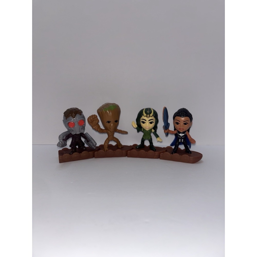 McDonald's 2022 Thor Love and Thunder Happy Meal Toys Set of 4